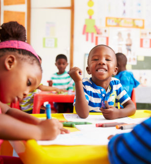 child smiling